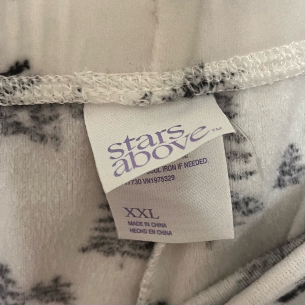 Tree pattern Stars Above pj pants women size XXL - Picture 2 of 3